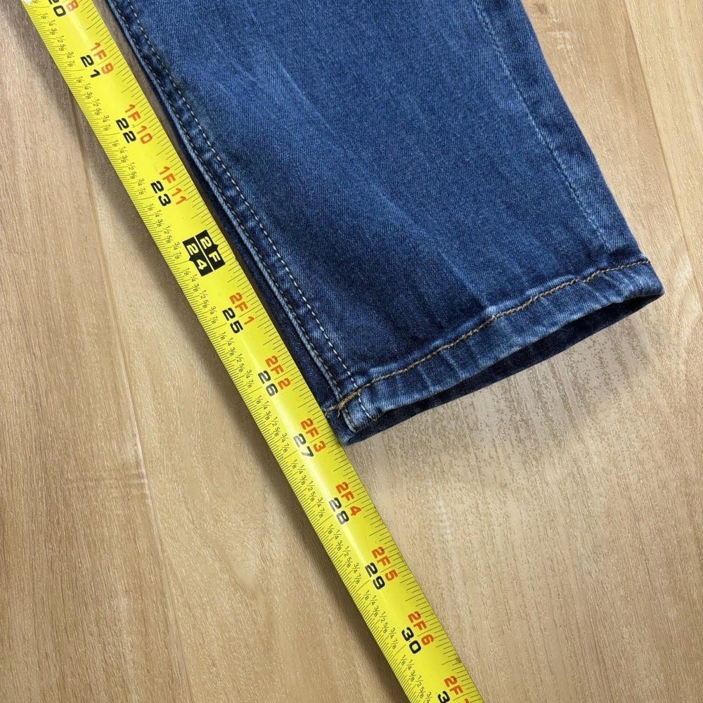 Miss Me Signature Ankle Skinny Jeans Size 29 Y2K Distressed Embroidered - Picture 6 of 10